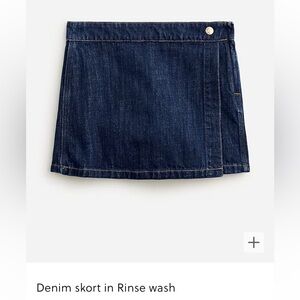 Sold out Jcrew Denim Skort